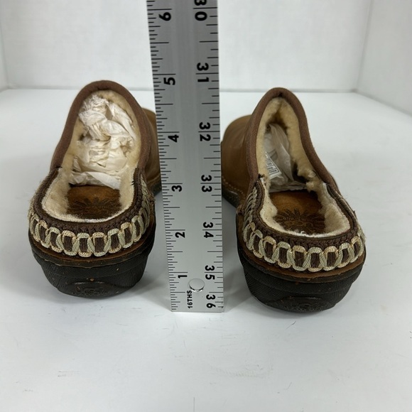 UGG KOHALA Nubuck Shearling Lined Clogs Women's US5 Brown Suede - Picture 6 of 15